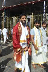 Goutham Nanda Movie Team At Tirumala Sreevari Darshanam